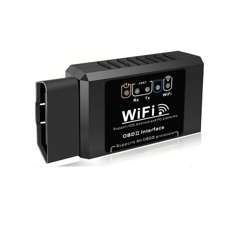 Popular ELM327 WiFi OBD2 Code Reader Scanner V1.5 Car Diagnostic Tools Car Fault Detector For Android/IOS/PC