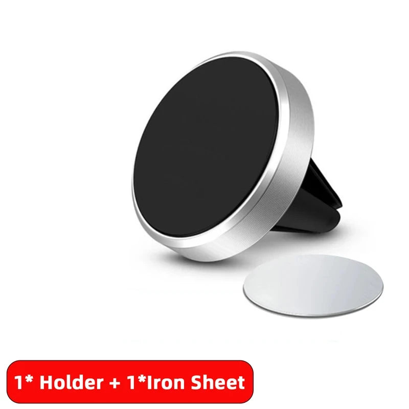 Magnetic Car Phone Holder For Phone In Car Air Vent Mount Universal Mobile Smartphone Stand Magnet Holder For iPhone Samsung