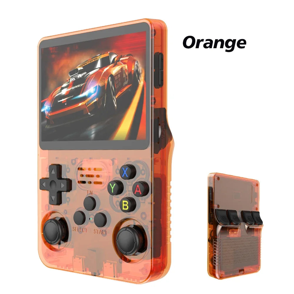 ARKOS R36S Retro Handheld Video Game Console Linux System 3.5 Inch IPS Screen R35s Pro Portable Pocket Video Player 64GB Games