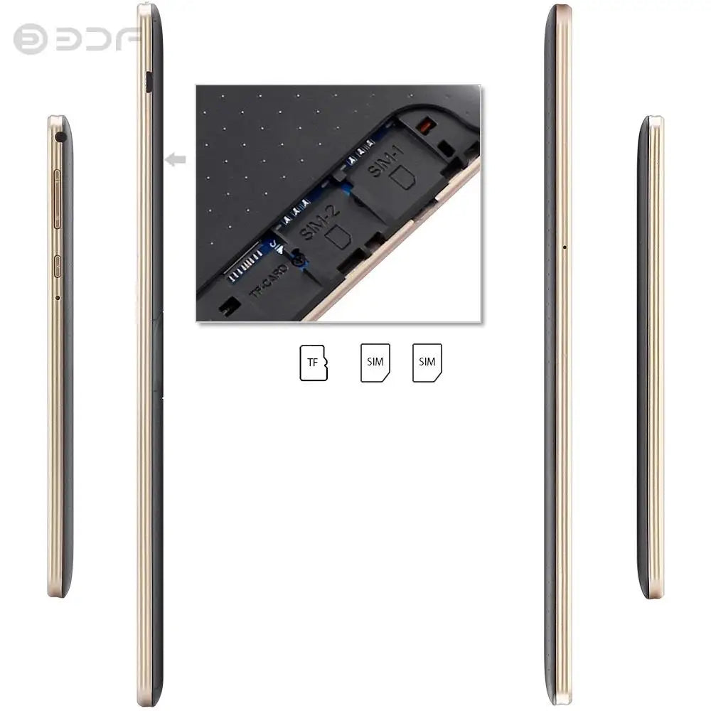 New 10 Inch Tablet PC Octa Core 3G Phone Call 4GB/64GB Google Play Dual SIM Phone Call Bluetooth WiFi Tablets 10.1 Android 11