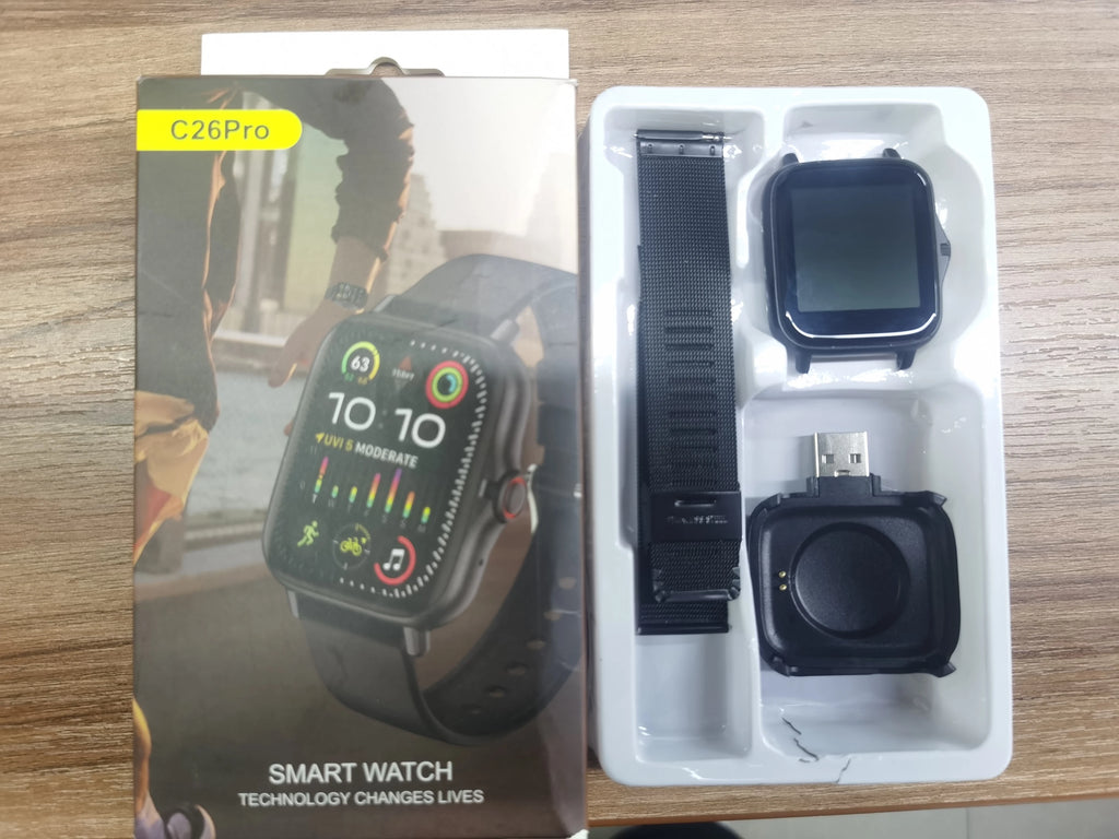 HOMEFISH Smart Watch Android Phone 1.44''Inch Color Screen Bluetooth Call Blood Oxygen/Pressure Monitoring Smart Watch Women Men