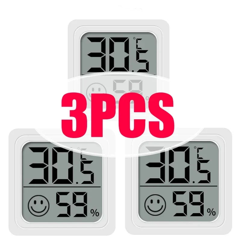 Mini LCD Digital Thermometer Hygrometer Indoor Room Temperature Humidity Meter Sensor Gauge Weather Station Set