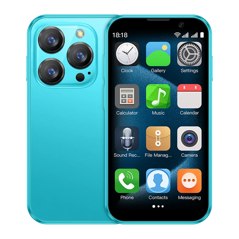 SOYES XS18 Pro 3.0" Mini Smartphone 2GB RAM 16GB ROM Facial Recognition Android8.1 Dual SIM Standby 1000mAh 3G Network Phone