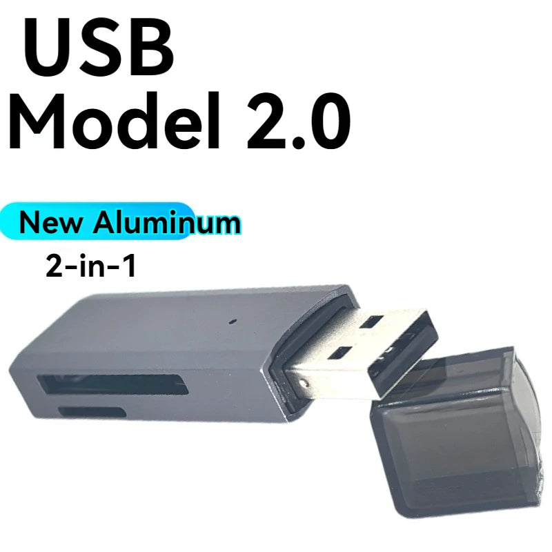 2 IN 1 USB 3.0 /USB 2.0 Card Reader SD TF Card Memory Card Reader High Speed Smart Card reader Adapter For PC Laptop Accessories