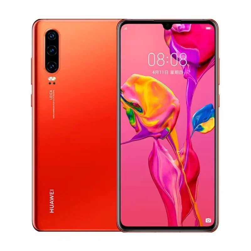 HUAWEI P30 Smartphone Android 6.1 inch 40MP+32MP Camera 128GB ROM Mobile phones 4G Network NFC Google Play Store Cell phone