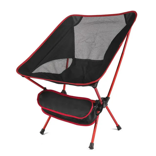 Outdoor Portable Folding Chair Beach Chairs for BBQ Travel Beach Hiking Picnic Seat Easy to Carry Convenient