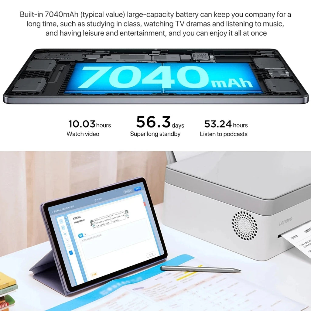 Global Firmware Lenovo Tab Xiaoxin Pad 2024 11'' 6GB / 8GB RAM 128GB ROM Snapdragon 685 7040mAh Battery Wifi Google Play Tablet