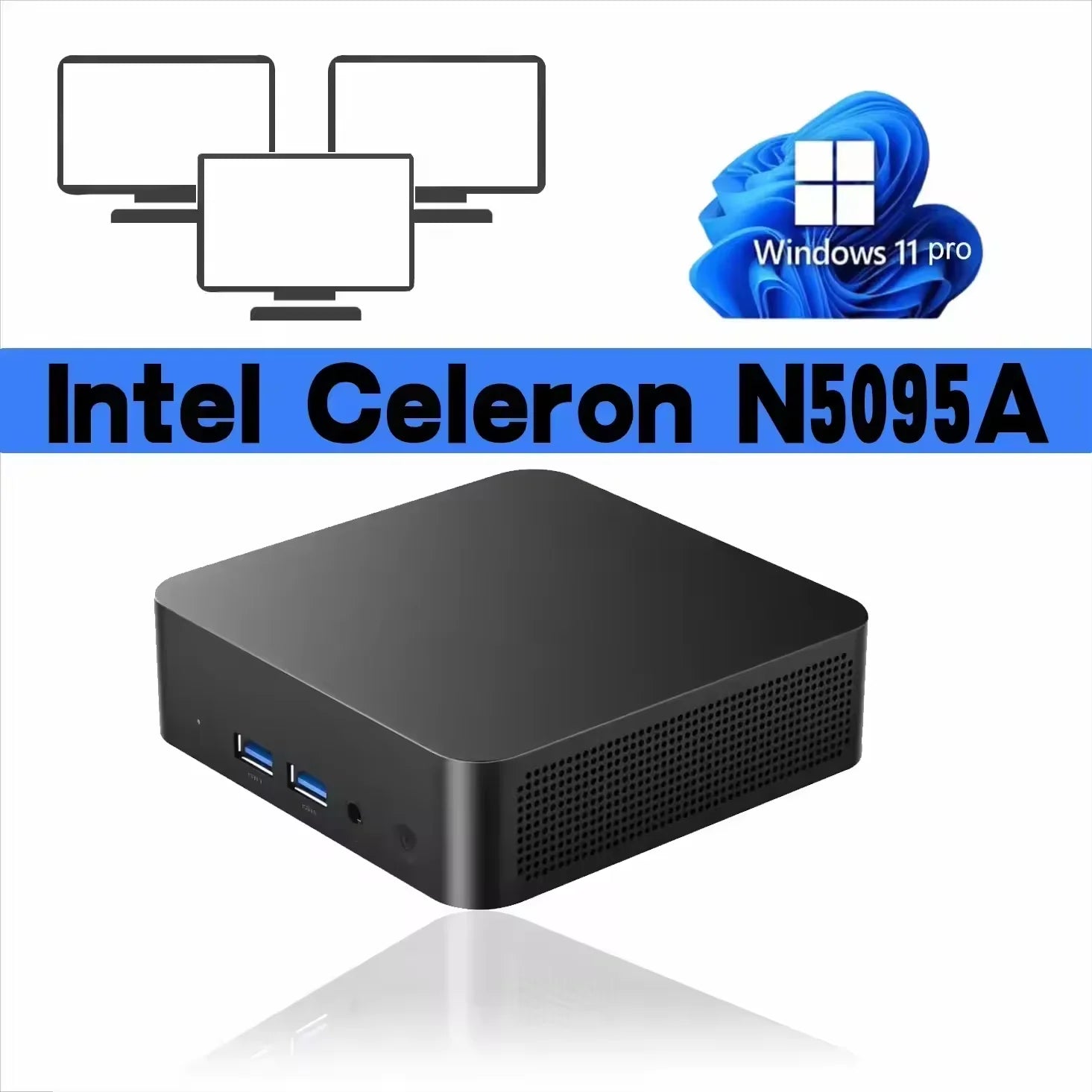 Mini PC Windows 11 Pro Intel Core i9 8950HK 16GB DDR4 1TB SSD PC Gamer Computer Dual WIFI 6 BT5.2 4K HD Mini Gaming Pc Desktop