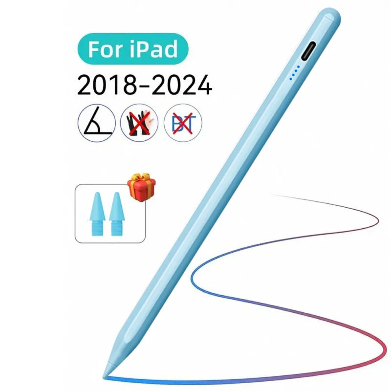 For Apple Pencil Palm Rejection Power Display Ipad Pencil Pen For iPad Accessories 2022 2021 2020 2019 2018 Pro Air Mini Stylus