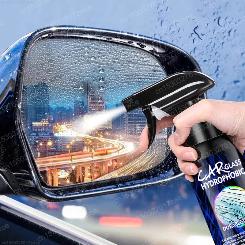 Water Repellent Spray Anti Rain Coating For Car Glass Hydrophobic Anti-rain Car Liquid Windshield Mirror Mask Auto Polish Kit
