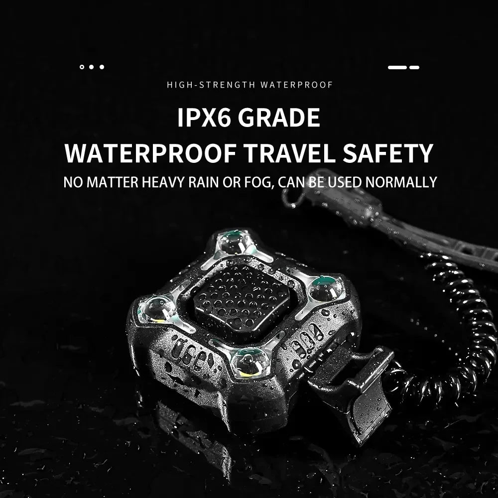 Bicycle Electronic Bell Light Scooter E-bike USB Charging Cycling Warning Alert Safety Riding Device