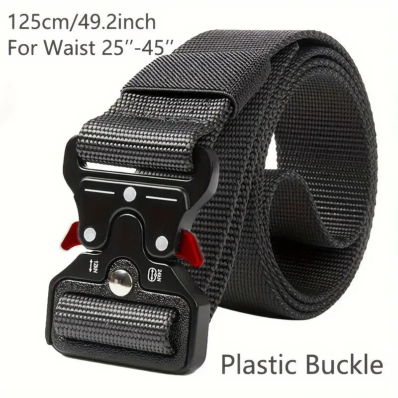 Versatile Men's Tactical Belts - Durable, Adjustable Design-For Outdoor Sports Enthusiasts，Pair with Pants Jeans，For Men Women ﻿