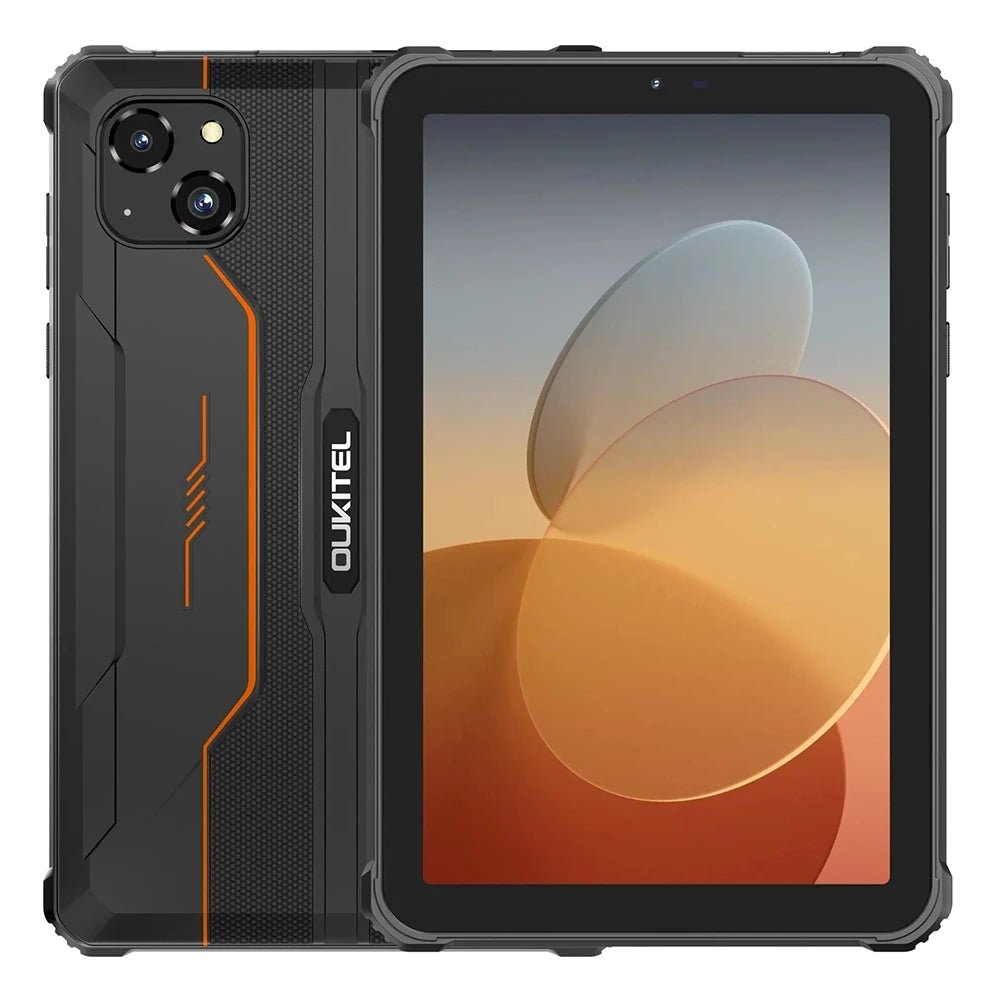 Oukitel  RT3 Pro Rugged Tablet PC 4GB+128GB 8" HD IPS screen 5150mAh Battery 16MP Camera Android 14 Support Dual SIM 4G