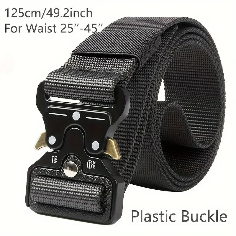 Versatile Men's Tactical Belts - Durable, Adjustable Design-For Outdoor Sports Enthusiasts，Pair with Pants Jeans，For Men Women ﻿