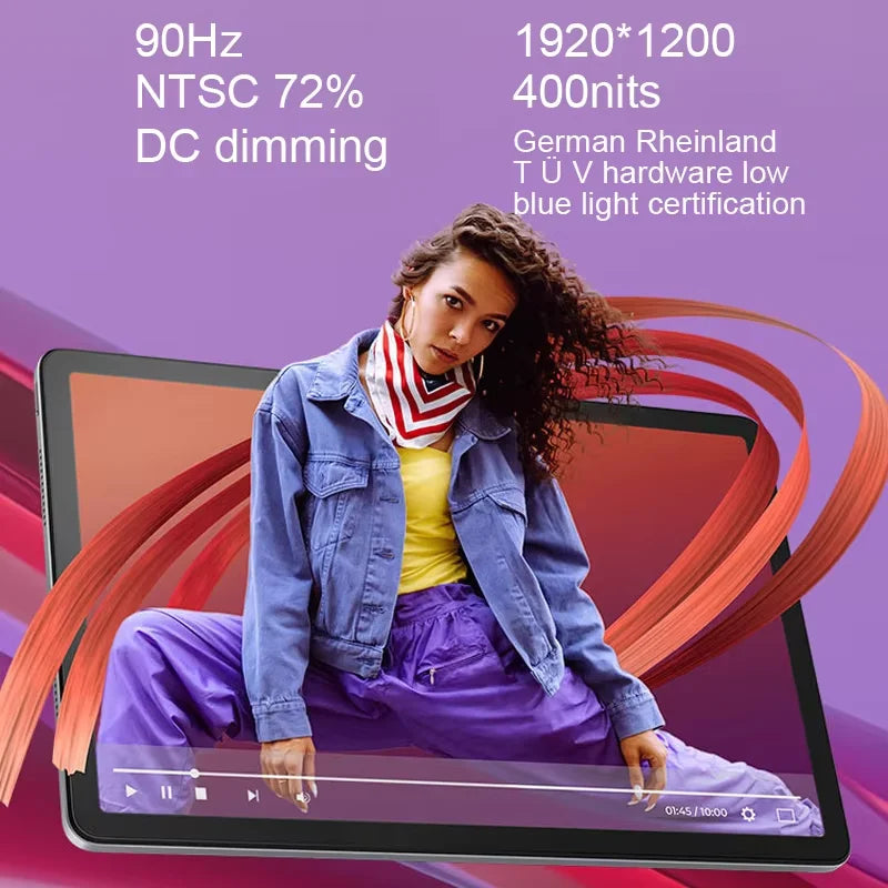 Lenovo K10 Tablet 10.95 Inch TB330FU Octa Core High Brush Eye Protection IPS Screen Pad 8G+128G WiFi version Grey