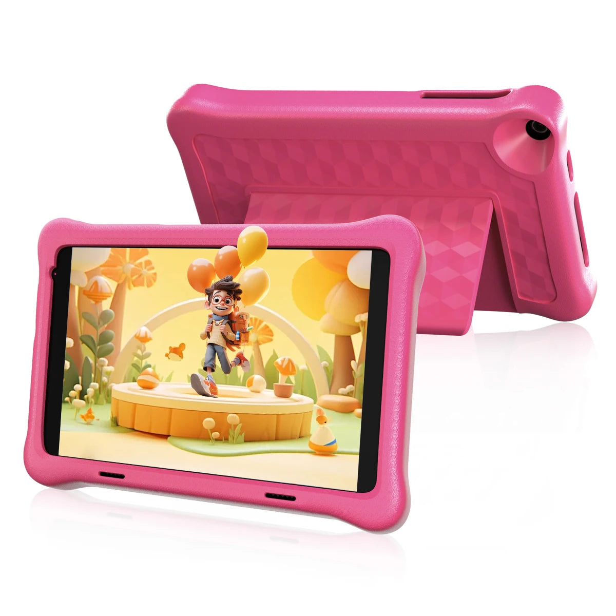 8 Inch Kid Tablet Android11 Learning Tablets Quad Core Processor 2GB+32GB 128GB Expansion 5000mAh Child Eye Protection With Case