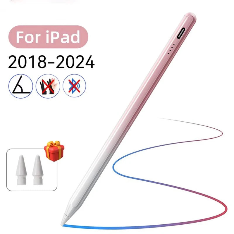 For Apple Pencil Palm Rejection Power Display Ipad Pencil Pen For iPad Accessories 2022 2021 2020 2019 2018 Pro Air Mini Stylus
