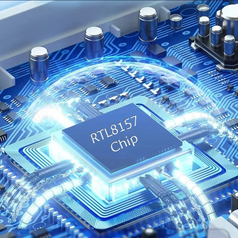 5Gbps USB 3.2 Type C Ethernet Adapter RJ45 Network Card for Windows 11 PC/Laptop USB-C RTL8157 Chip Converter Lan Internet Cable