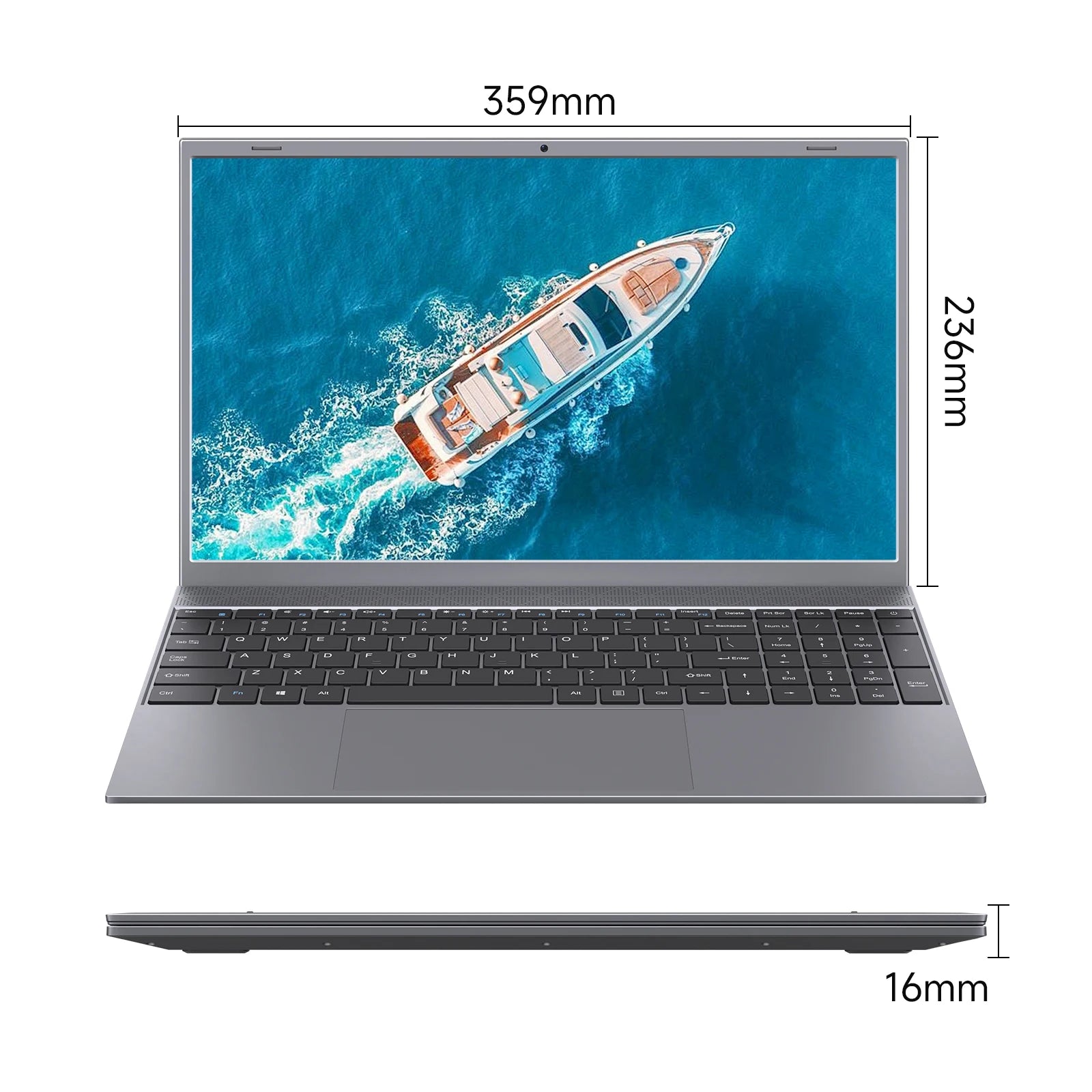 15.6 Inch Laptop J3710 8GB RAM 256GB SSD Windows 11  For Students And Business