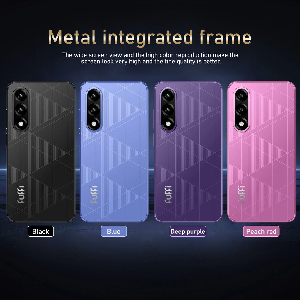 Global Version Smartphone 8GB+256GB 4G Smartphone, 5.3" Cellphone LCD 60Hz Display, 12MP Camera, 4100mAh Battery HD Camera, WiFi