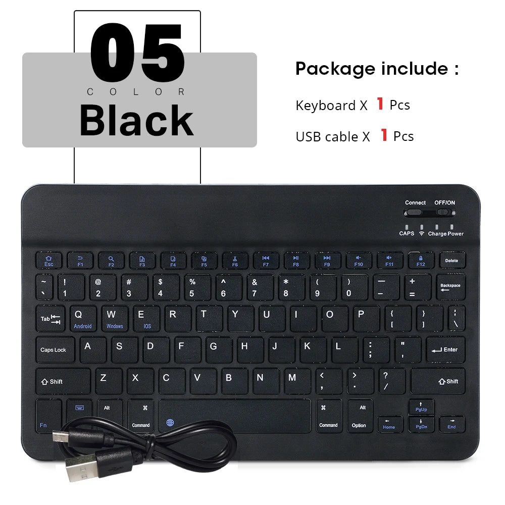 Mini Wireless Keyboard Bluetooth Keyboard For ipad Phone Tablet Portable Bluetooth Keyboard and Mouse For Samsung Xiaomi Android