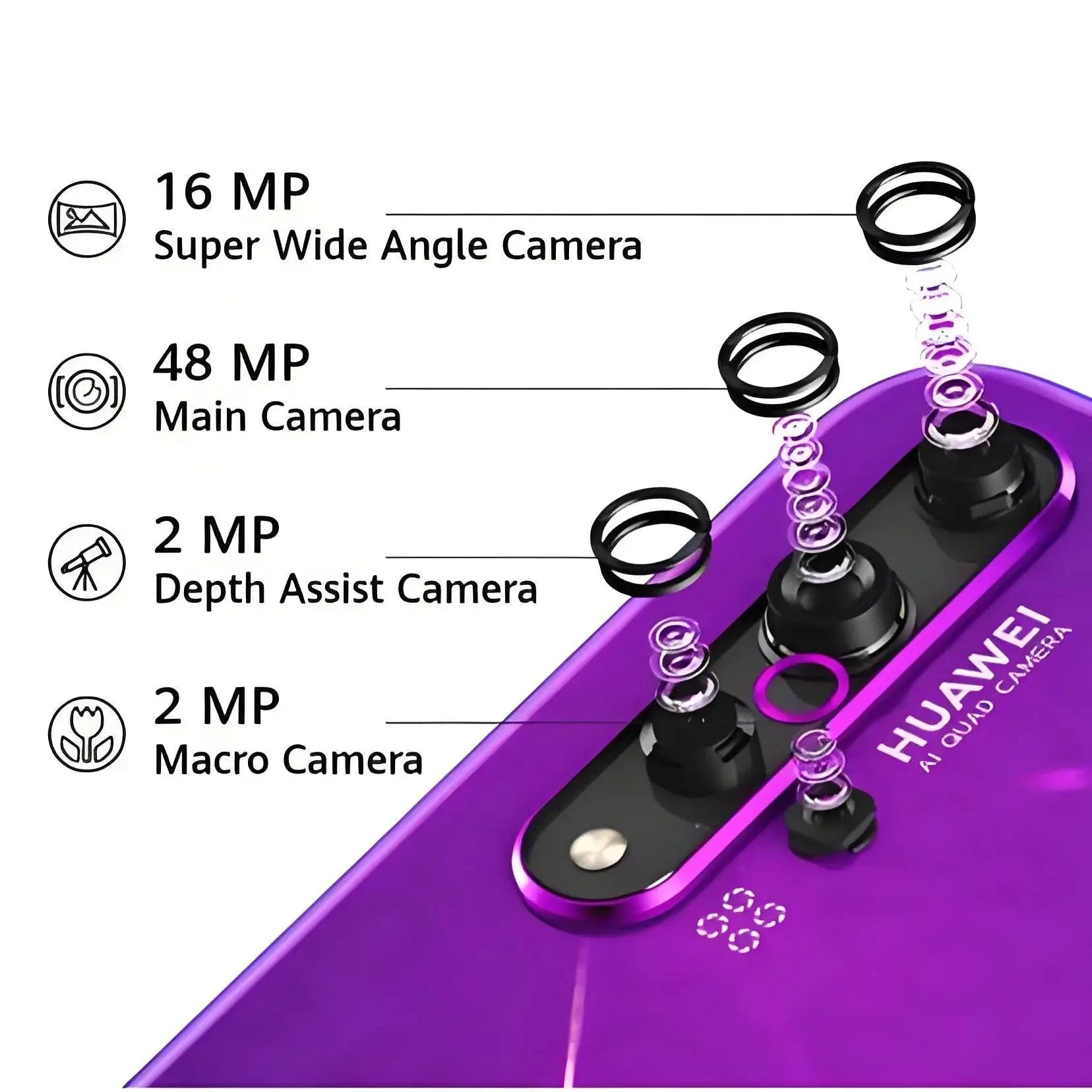 HUAWEI-Nova 5T,Smartphone Android,6.26 inch,8+256GB ROM,Mobile phones,Dual SIM,Google Play Store,48MP,4G Network,Cellphones