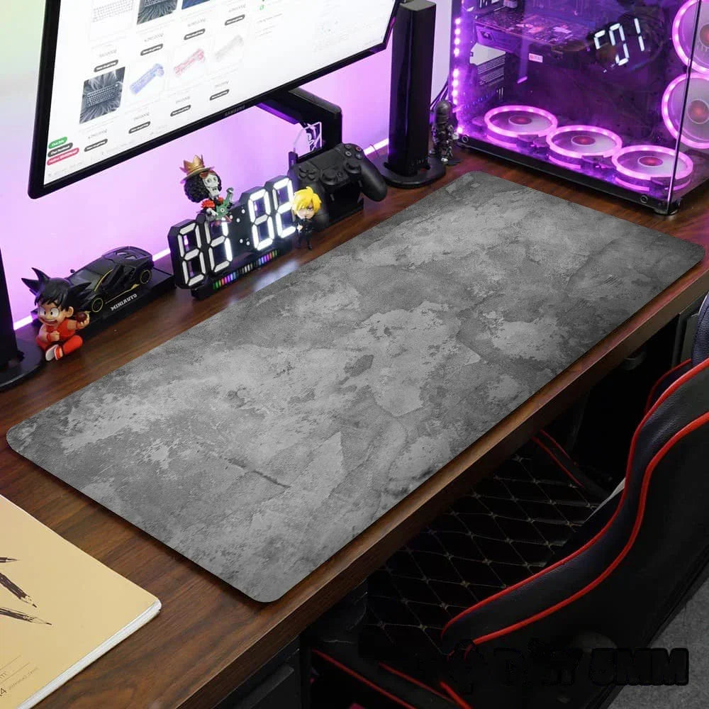 Large size desk mat 900x400mm overlock mouse pad xxl Desktop keyboard desk mat Grey series gaming mouse pad Computer accessories