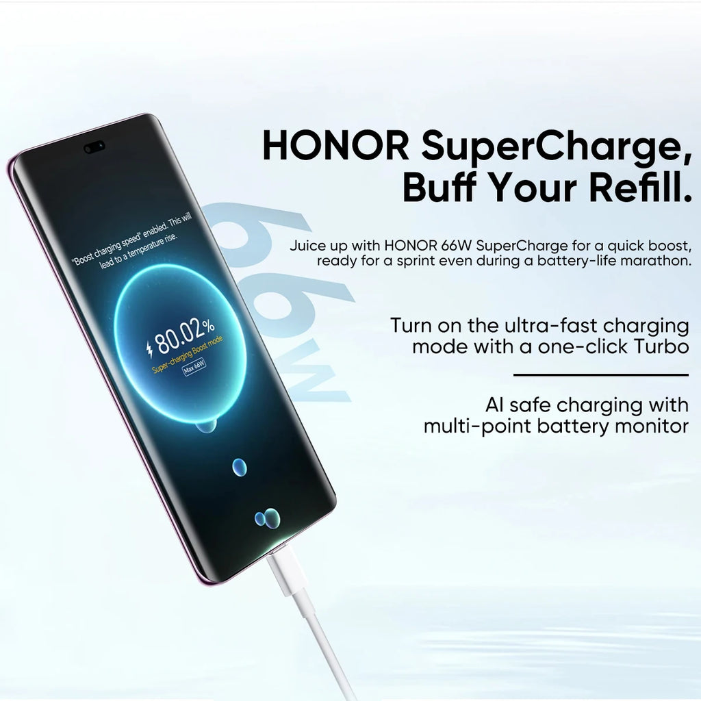 Global Version HONOR X9c 5G Smartphone 6.78" Anti-drop 120Hz Curved Screen 108MP Triple Cameras 6600mAh Battery 66W Wired Charge