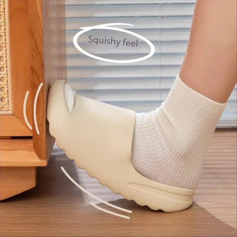 Coconut Slippers Cloud Thick-soled Sandals Summer Fashion Soft Bottom Beach Men Slippers Women's Sandals EVA Slides