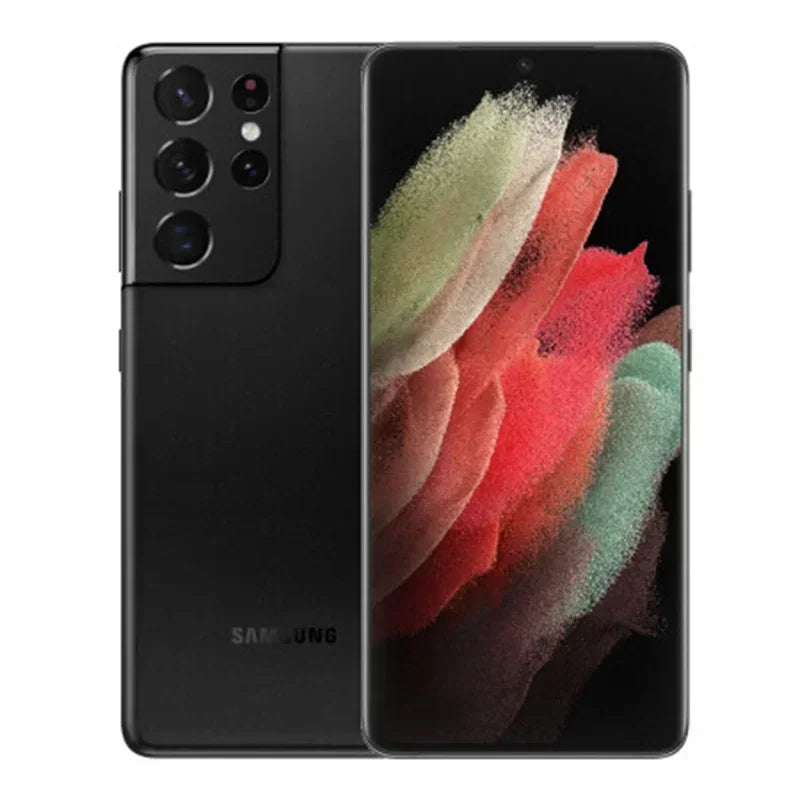 Samsung Galaxy S21 Ultra G998N 5G Cell Phone, Snapdragon, NFC, Octa Core, Unlocked,ROM 256GB RAM 12GB