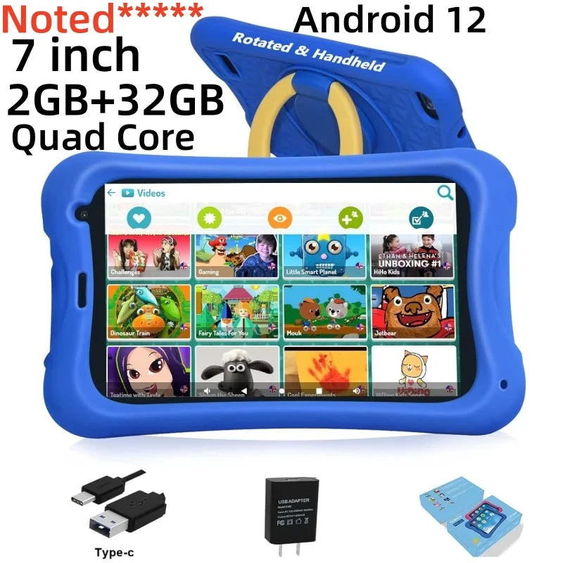 UMIDIGI Kids Tablet 10.1 INCH Android 13 for Kids J11 Tab 4GB RAM 64GB ROM Octa Core Up to 128GB Gift Stand Silicone Case Type-C
