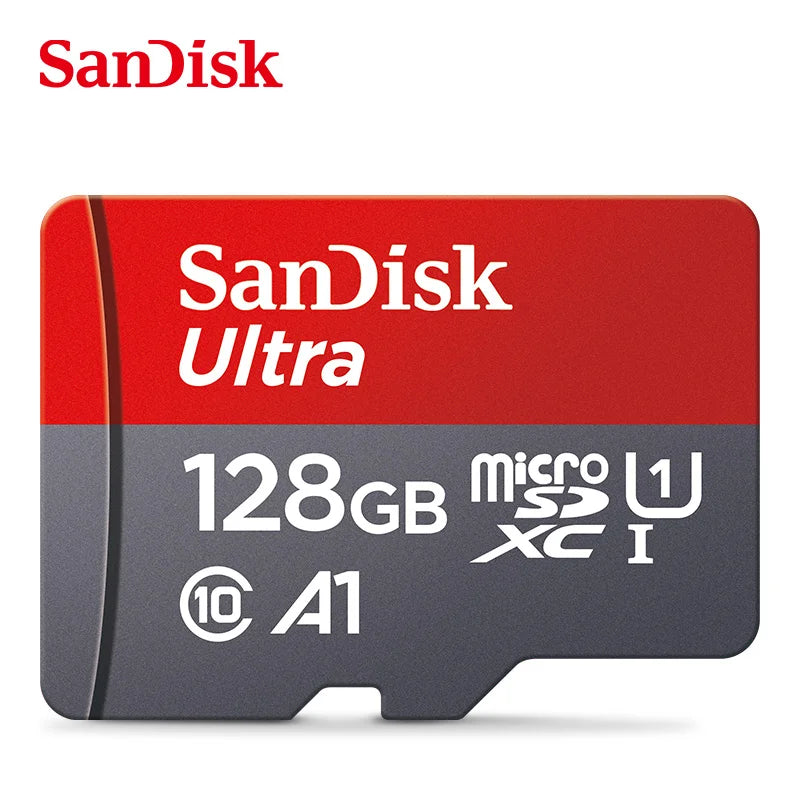 100% Original SanDisk Micro tf SD Card Class 10 TF Card 32GB 64GB 128GB Memory Card for Phone Tablet Flash Card