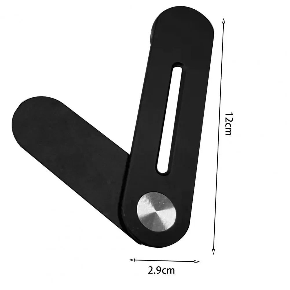 Laptop Side Cellphone Magnet Holder Adjustable Portable Magnetic Stand Monitor Expansion Phone Metal Bracket for iPhone 16 15 14