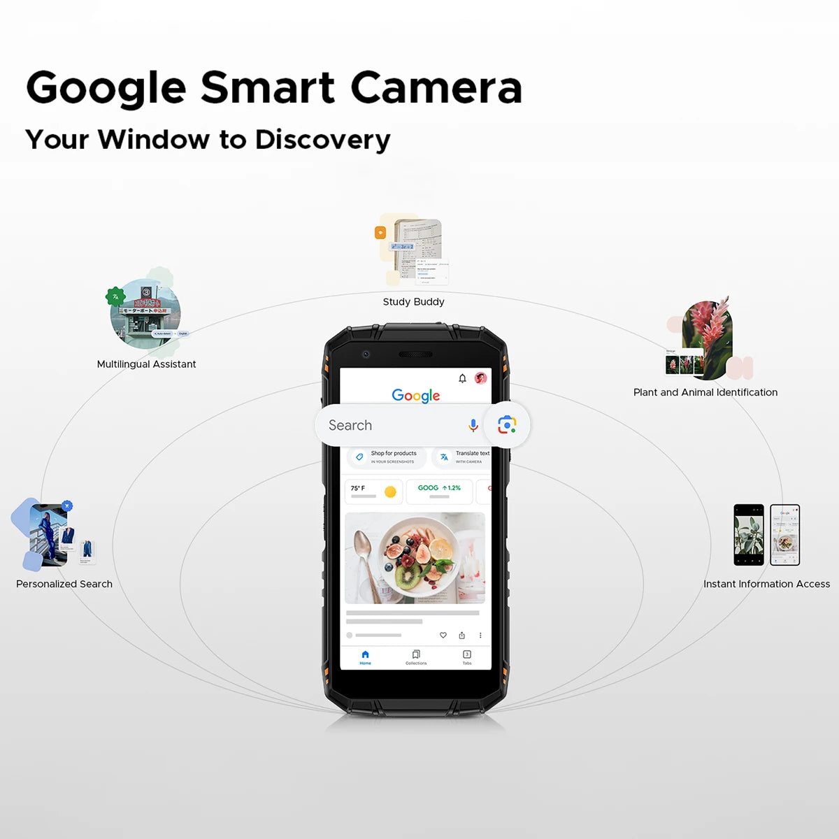 2025 NEW DOOGEE Fire 3 Ultra Rugged Smartphon 5G 5.5" HD 24GB RAM 256GB ROM Cell Phone 8350mAh Android 15 NFC Telephone Portable