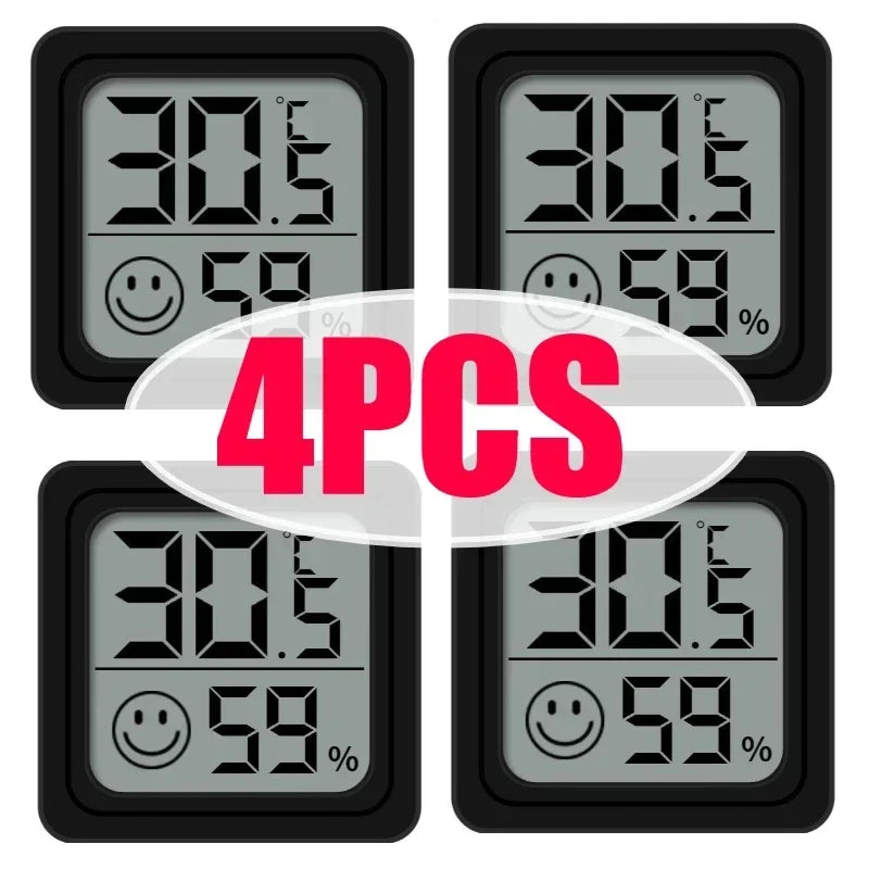 Mini LCD Digital Thermometer Hygrometer Indoor Room Temperature Humidity Meter Sensor Gauge Weather Station Set