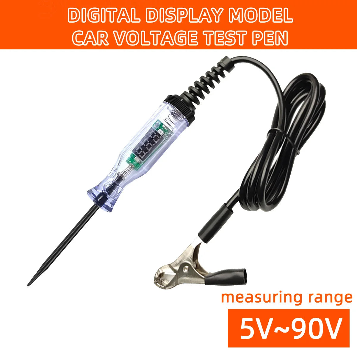 Car Truck Voltage Circuit Tester 6V 12V 24V  Auto Car Diagnostic Probe Test Pen Light Bulb Electric Measuring Pen Repair Tools