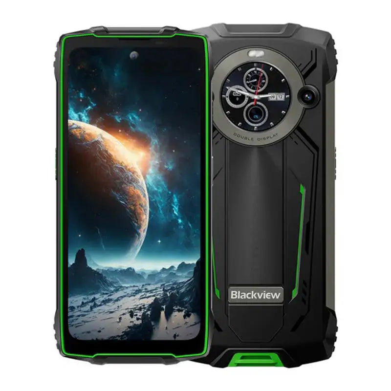 Blackview BV8200 Rugged Smartphone 6.5" 2.4K FHD+ 120Hz 12GB+256GB Helio G100 50MP Camera 8800mAh 45W Android 14 NFC Cellphone