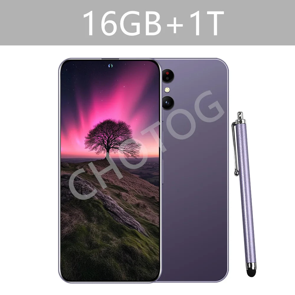 Protective Cover For SMS 25 Ultra Mobile Phones 5G Dual Sim Android Cellphones Case For Cell Phone 22GB+2TB Smartphone 7800mAh