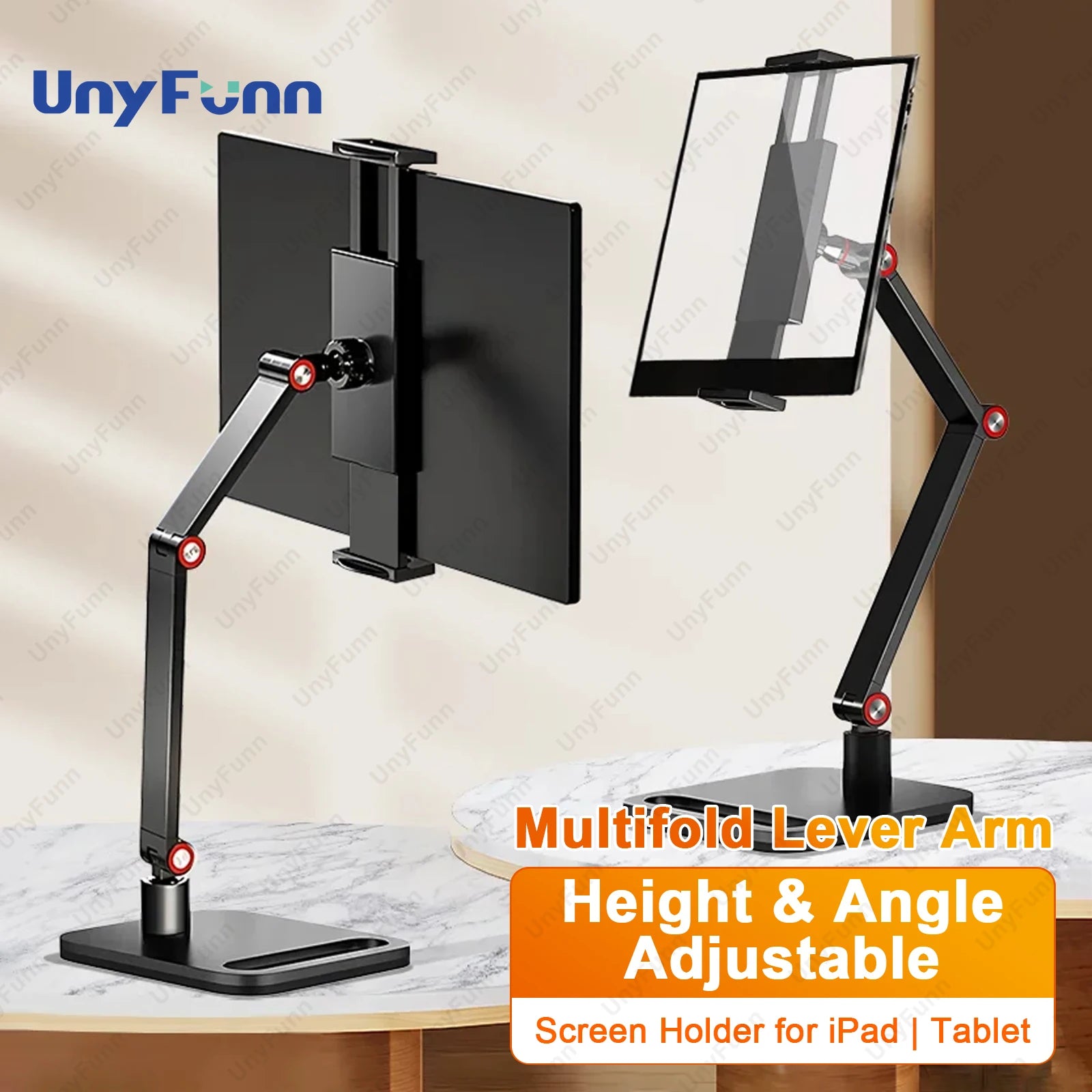 Portable Monitor Holder Expandable Adjustable Laptop Gaming Desktop Clamp Stand Phone External Vertical Screen Expansion Mount