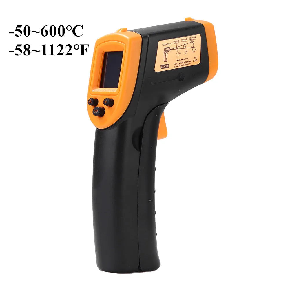Digital Infrared Thermometer -50~600℃ GM320/GM320S/HW600/HW550 LCD Display Contactless Thermometer Pyrometer IR Laser Point