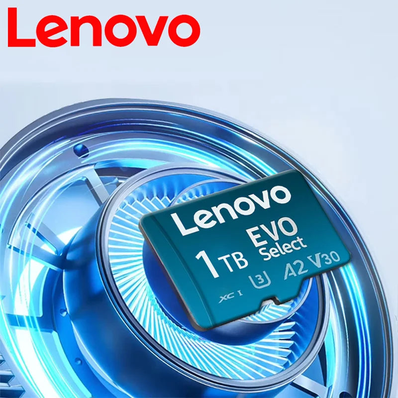 Lenovo 2TB 128GB 512GB SD Card Micro TF High-Speed 1TB Memory Card Android Phone Tablet Laptop Storage 4K Video Travel Outdoor