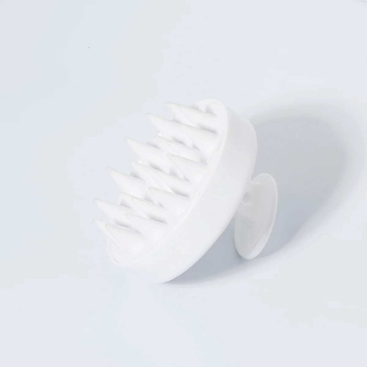 1 pcs silicone soft shampoo brush scalp massage comb thoroughly clean scalp body massage brush hair salon hair brush