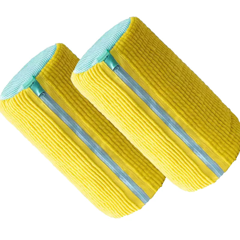 1/2PCS Washing Shoes Bag Cotton Laundry Fluffy Fibers Easily Remove Dirt Washing Bags Anti-Deformation Shoes Clothes Organizer