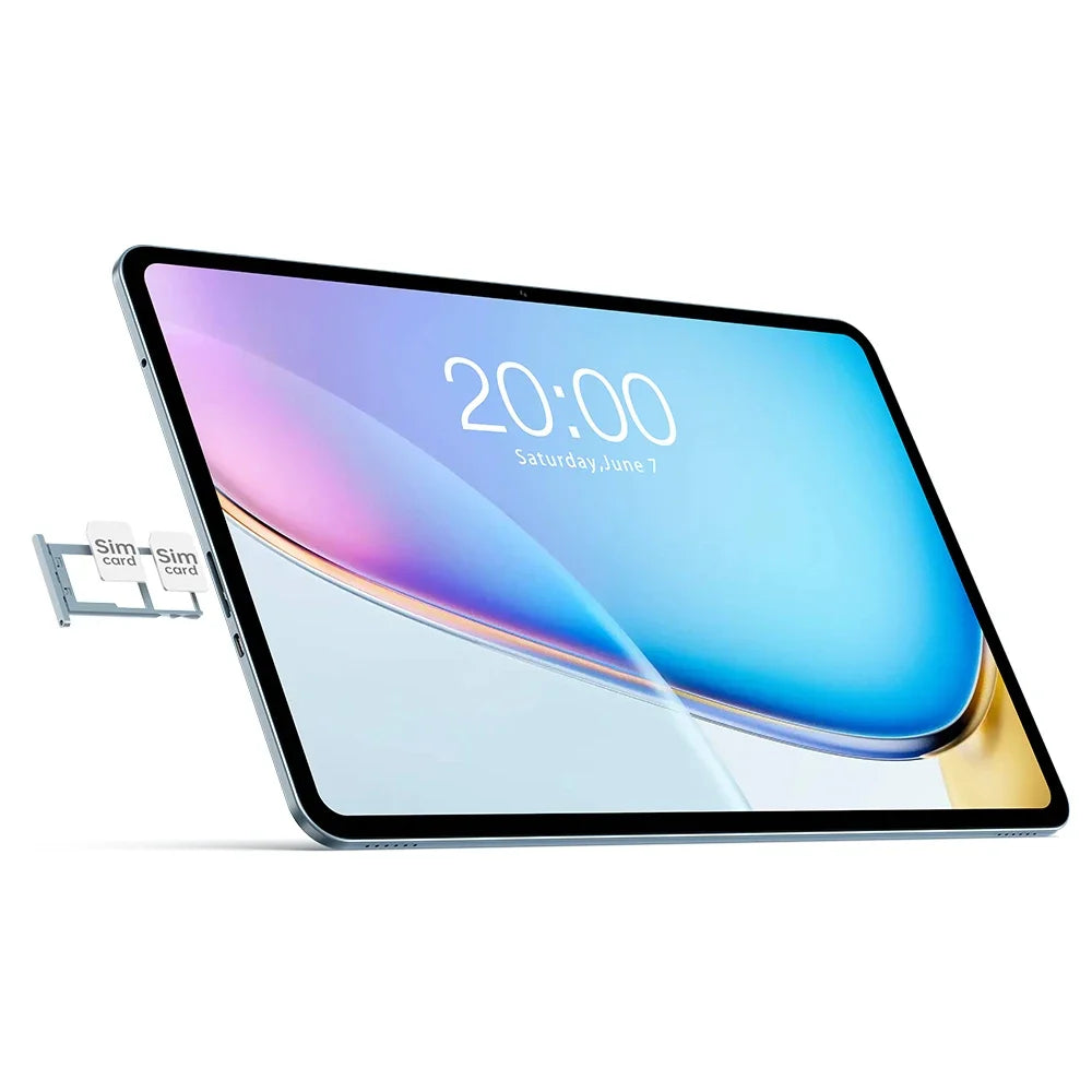 Teclast T60 Plus Tablet 12 inch MTK Helio G88 8-core CPU 6GB RAM 128GB ROM Android 14 Dual-band WiFi BT5.0 8000mAh 13MP+8MP