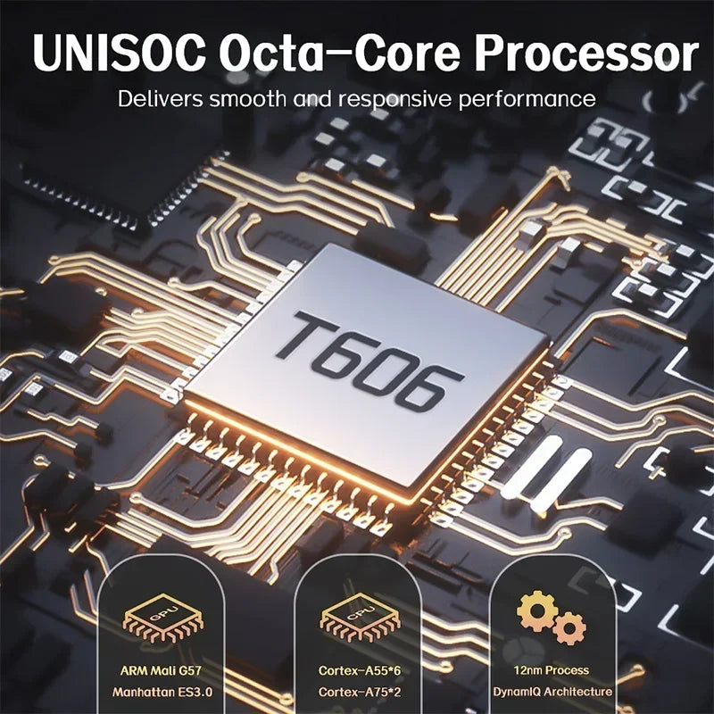 ANRY 10.95 Inch Tablet Android 15 HD Display 12GB RAM 128 ROM Fast Charging 8000mAh 5G WiFi Octa-Code Android Tablets with Case