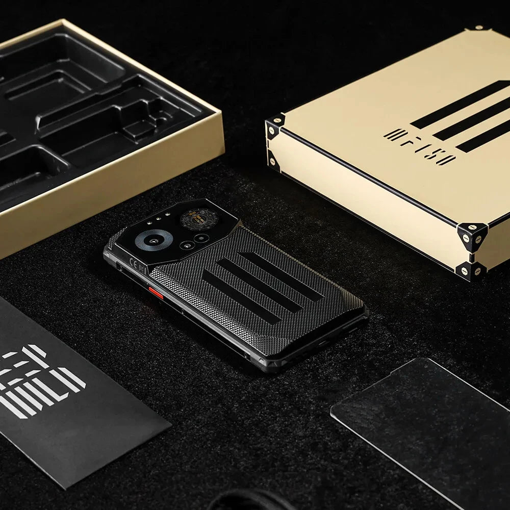 IIIF150 B3C Ultra-Thin Rugged Machine Dual Display 4GB RAM+256GB ROM 50MP Camera 10800mAh 6.6 Inch 90Hz Cellphone Android 14