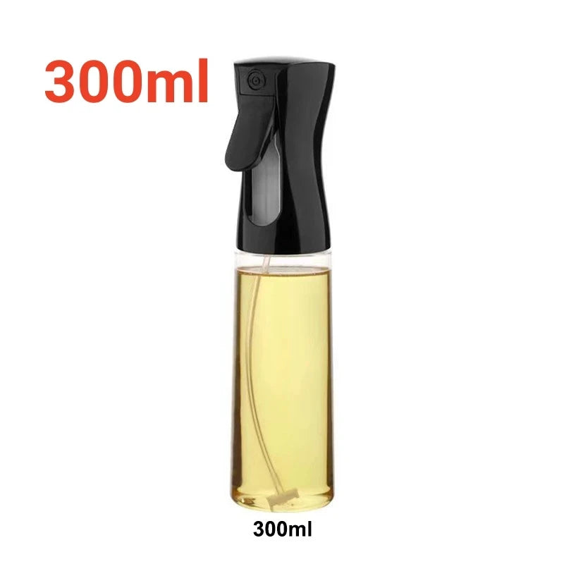 200/300/500ml Oil Spray Bottle BBQ Cooking Olive Oil Sprayer Plastic Baking Oil Spray Empty Bottle Vinegar Bottle Or  Oil brush