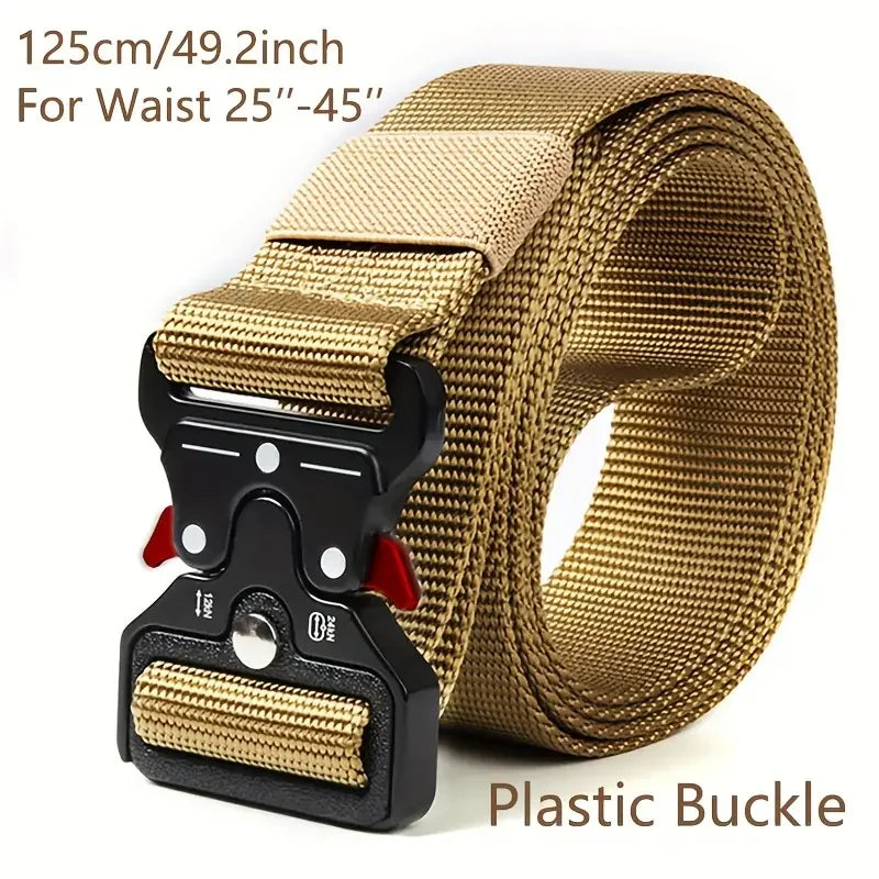 Versatile Men's Tactical Belts - Durable, Adjustable Design-For Outdoor Sports Enthusiasts，Pair with Pants Jeans，For Men Women ﻿