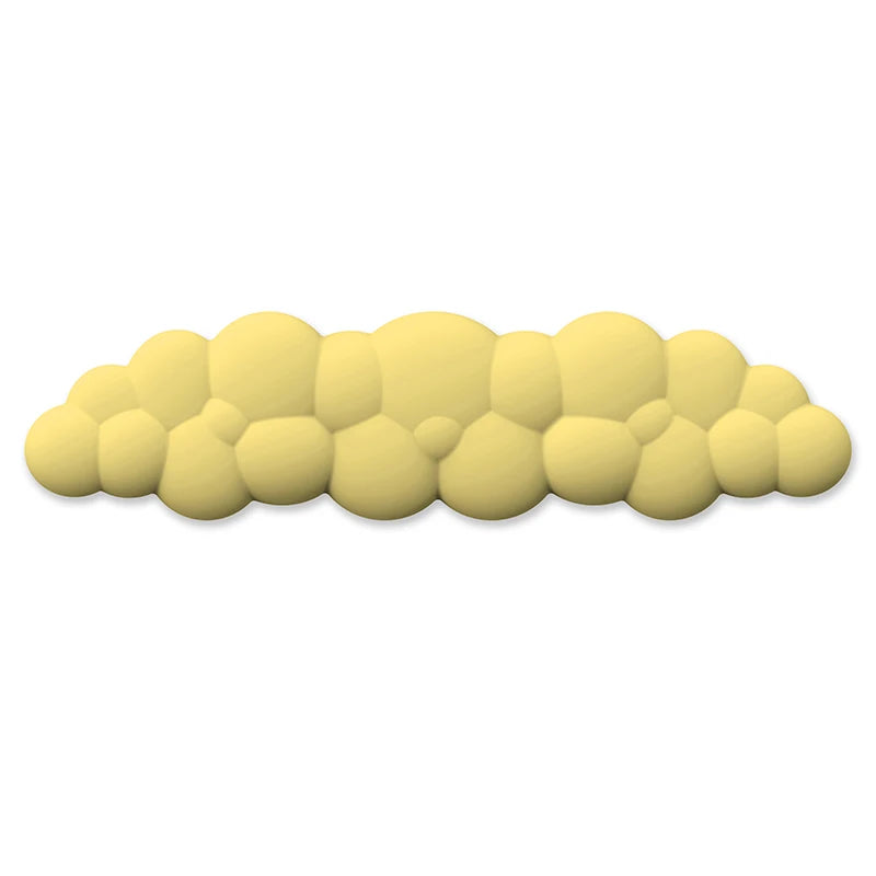 Mouse pad with wrist rest keyboard cloud anti-slip memory foam desktop office gamer mouse wrist rest
