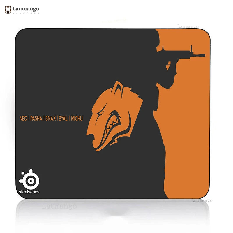 Small Speed Gaming Accessories Mousepad Steelseries Rubber Keyboard Mouse Pad Gabinete PC Gamer Desk Mat Tapis De Souris Carpet